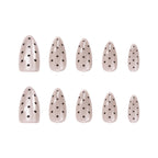 Beige Polka