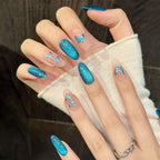 Blue Glitter Butterfly