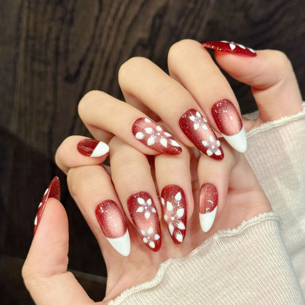 Red Floral Elegance