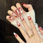 Red Floral Elegance