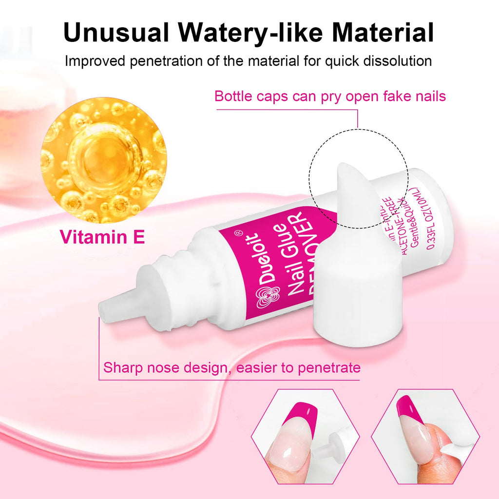 Acetone-Free Nail Glue Remover