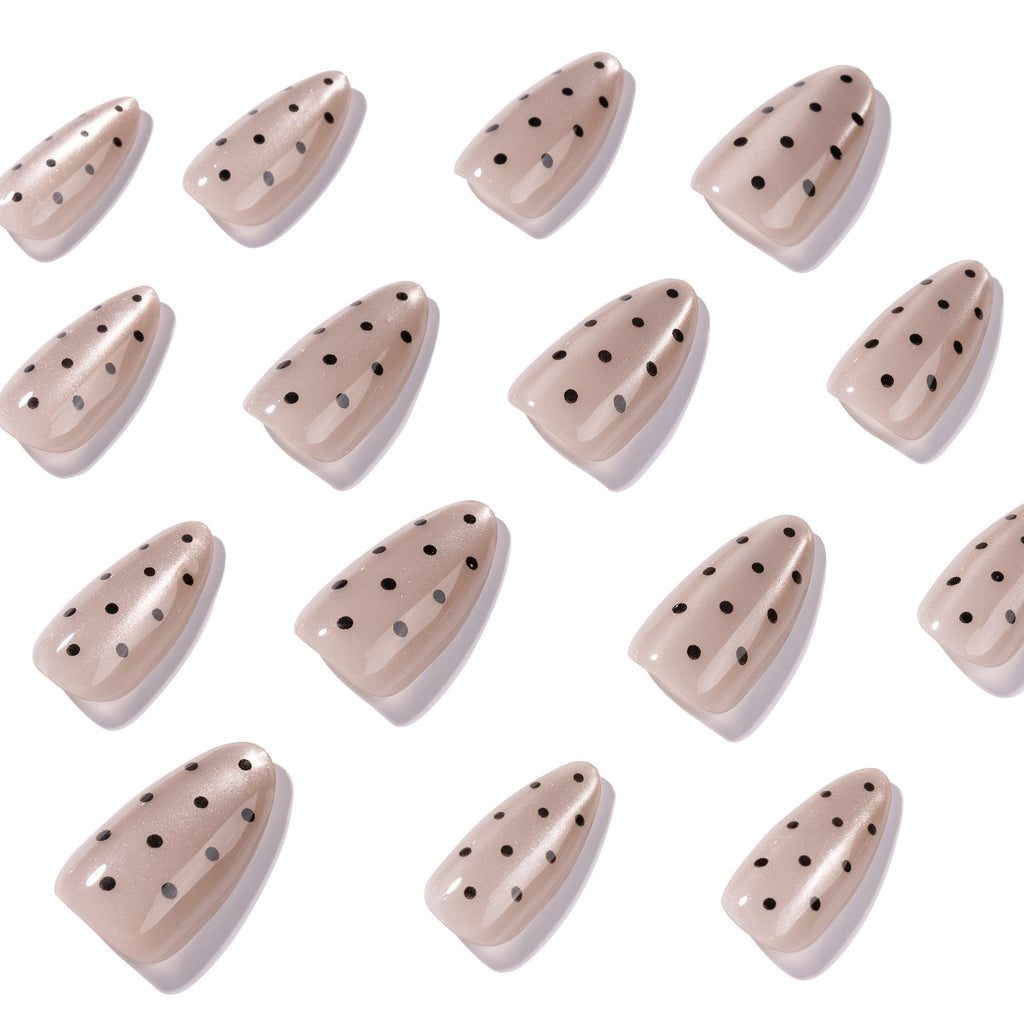 Beige Polka