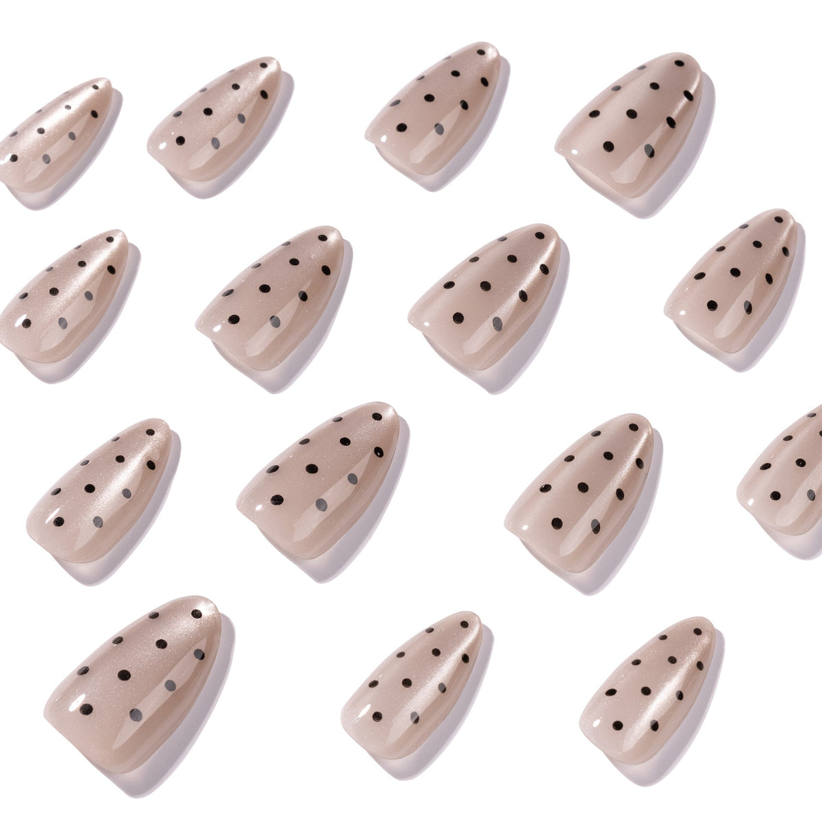 Beige Polka