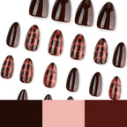 Cherry Mocha Plaid