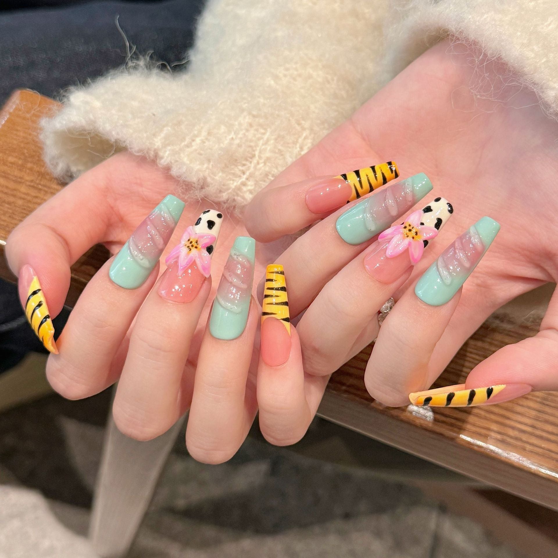 Pastel Zebra