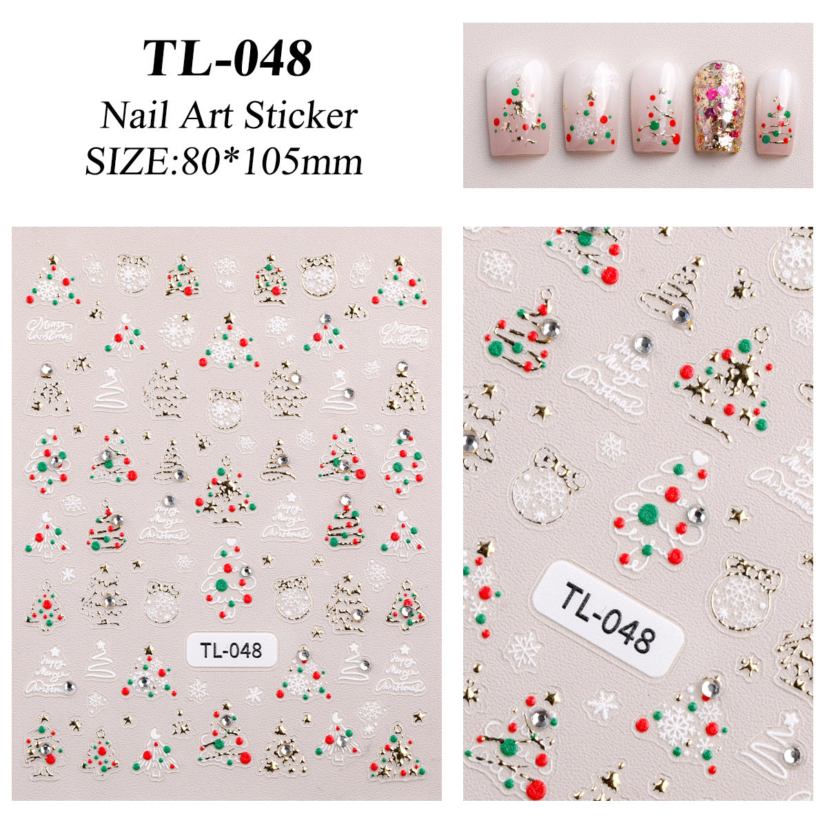 Crystal Diamond Nail Art