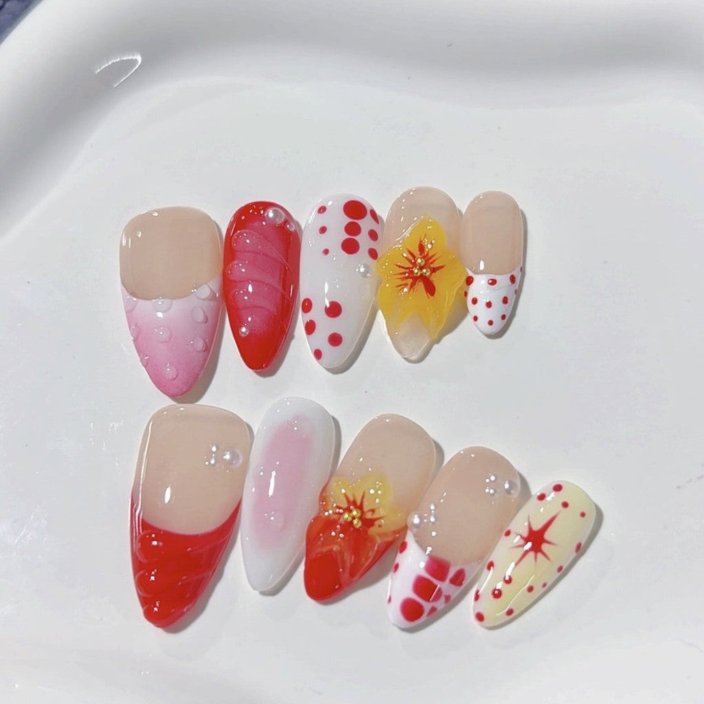 Strawberry Floral Pop