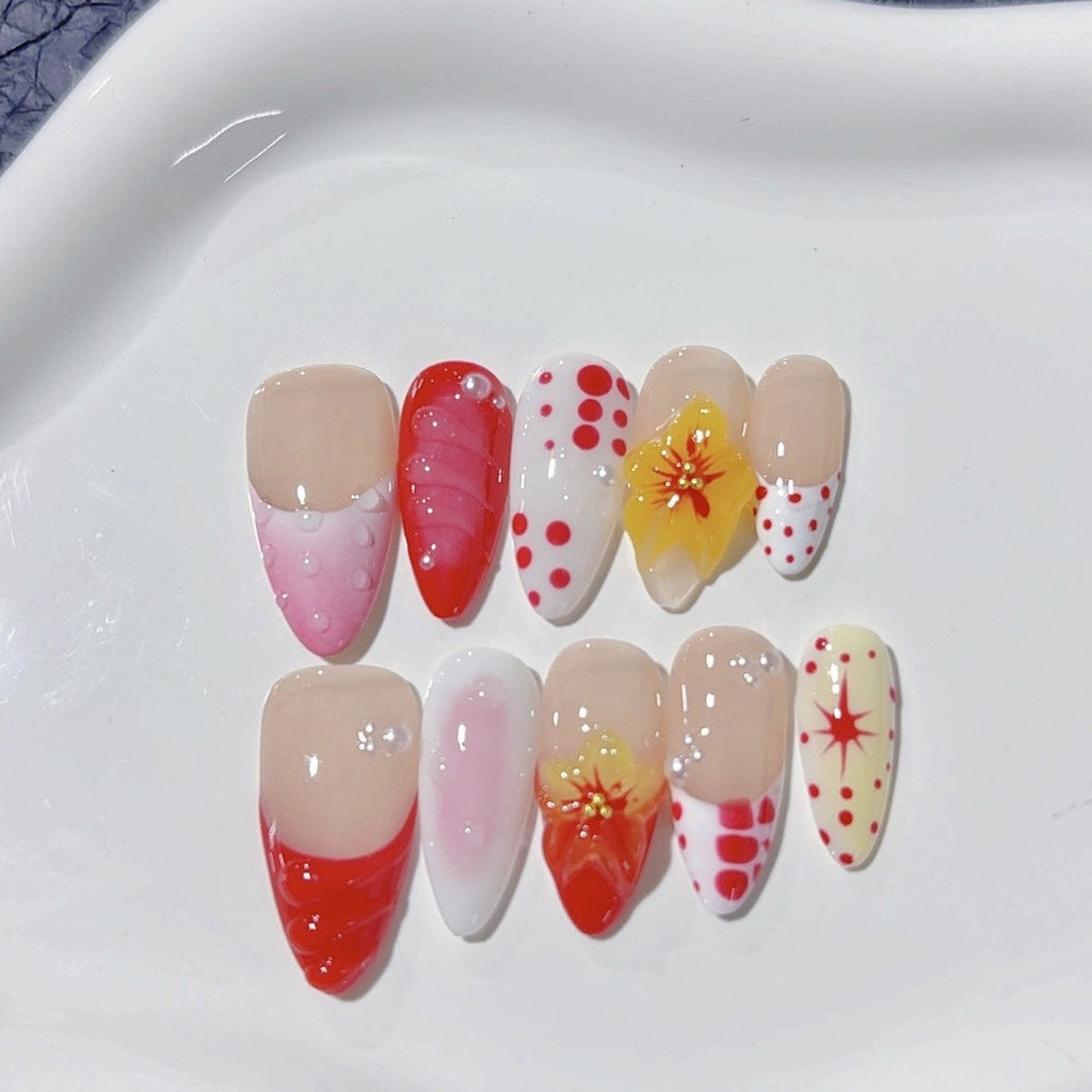 Strawberry Floral Pop