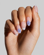 Blue Floral Polka