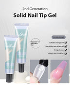 Solid Gel Nail Glue for Long Lasting Press On Nails