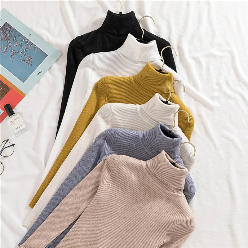 Heliar Women Fall Turtleneck Sweater