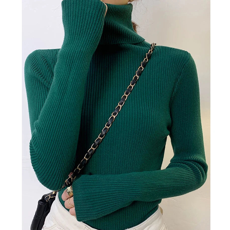Heliar Women Fall Turtleneck Sweater