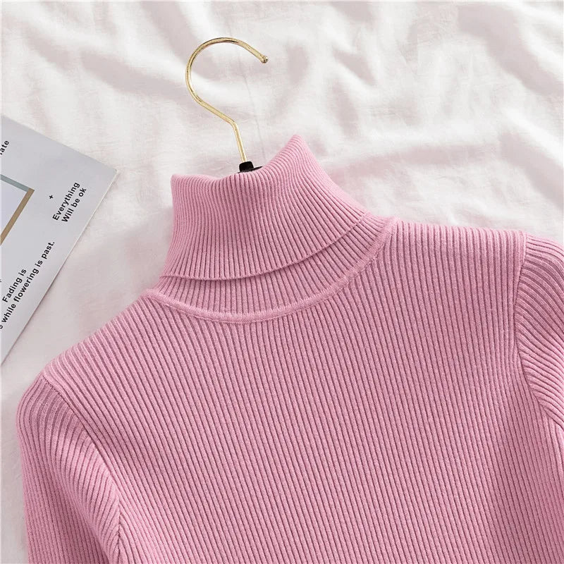 Heliar Women Fall Turtleneck Sweater