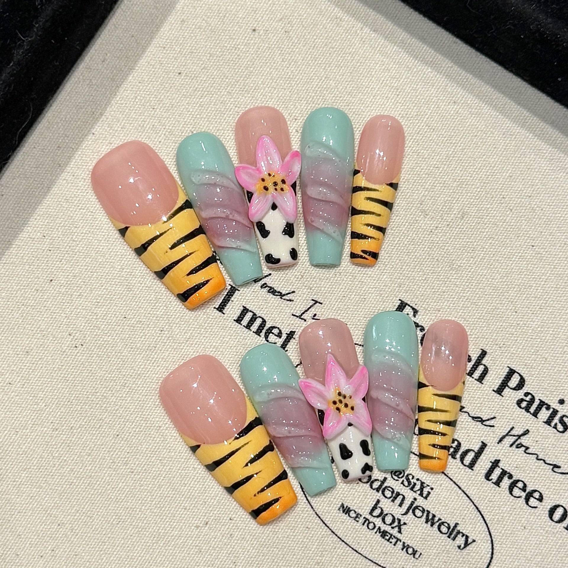 Pastel Zebra