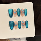 Blue Glitter Butterfly