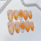 Orange Floral Glow