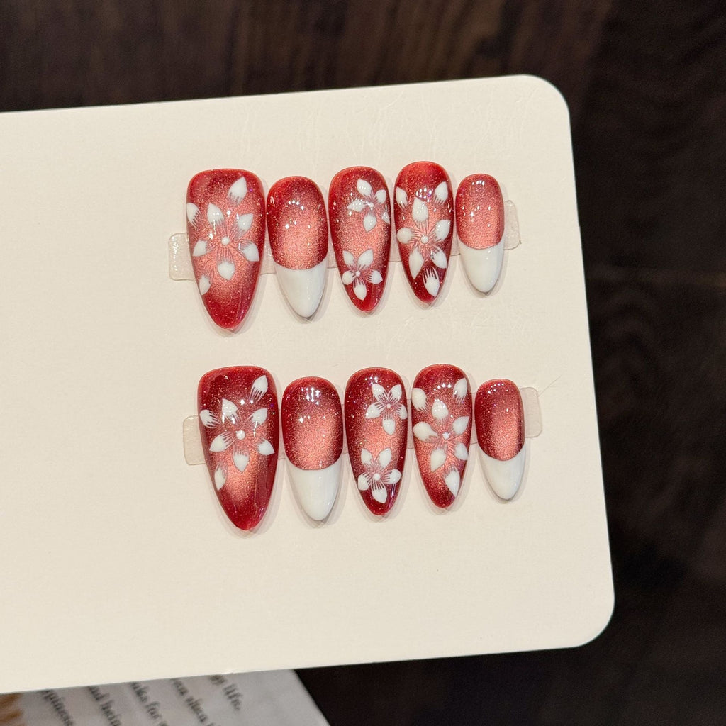 Red Floral Elegance